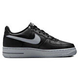 Nike Air Force 1 AF1 Unisex Sneaker Reflektörlü Unisex Günlük Spor Ayakkabı Siyah