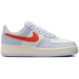 Nike Air Force 1 AF1 07 Next Nature Leather Sneaker Cream Liliac Hakiki Deri Günlük Spor Ayakkabı Krem Lila