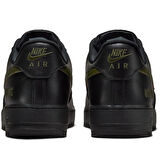 Nike Air Force 1 AF1 Low Goretex 'Black Cargo Khaki' Leather Unisex Black Sneaker Su Geçirmez Hakiki Deri Günlük Spor Ayakkabı Siyah