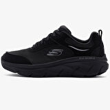 Skechers D'lux Walker 2.0 - Durven Memory Foam Mens Black Sneaker Hafızalı Taban Kadın Günlük Spor Ayakkabı Siyah
