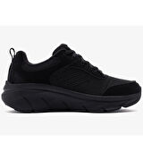 Skechers D'lux Walker 2.0 - Durven Memory Foam Mens Black Sneaker Hafızalı Taban Kadın Günlük Spor Ayakkabı Siyah