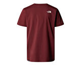 The North Face M Ss Simple Dome Tee Erkek Outdoor Tişörtü NF0A87NG0VO1 Kırmızı