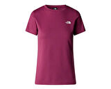 The North Face W Ss Sd Slim Tee Kadın Günlük Tişört NF0A87NH6EO1 Pembe