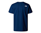 The North Face M Ss Never Stop Exploring Tee Erkek Outdoor Tişörtü NF0A87NSD1R1 Mavi