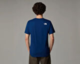 The North Face M Ss Never Stop Exploring Tee Erkek Outdoor Tişörtü NF0A87NSD1R1 Mavi