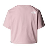 Simple Dome Cropped Kadın Pembe Outdoor T-Shirt NF0A87U40SO1