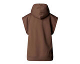 The North Face W Ss Relaxed Hoodie Kadın Günlük Sweatshirts NF0A8BW21OI1 Kahverengi