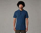 The North Face M Premium Slim Polo Erkek Günlük Polo Tişört NF0A8C1NHDC1 Mavi