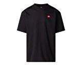 The North Face U Axys Oversized S/S  Tee Erkek Günlük Tişört NF0A8C1RJK31 Siyah