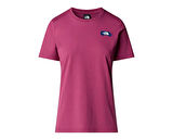 The North Face W Ss Outdoor Graphic Tee Kadın Outdoor Tişörtü NF0A8C226EO1 Pembe