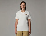 The North Face W Ss Outdoor Graphic Tee Kadın Outdoor Tişörtü NF0A8C22QLI1 Beyaz