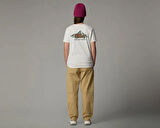 The North Face W Ss Outdoor Graphic Tee Kadın Outdoor Tişörtü NF0A8C22QLI1 Beyaz
