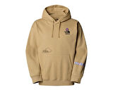 The North Face U Mountain Cleanup Oversized Hoodie Unisex Outdoor Sweatshirts NF0A8C2VLK51 Haki