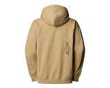 The North Face U Mountain Cleanup Oversized Hoodie Unisex Outdoor Sweatshirts NF0A8C2VLK51 Haki