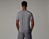 The North Face M 24/7 S/S Tee Reg Erkek Outdoor Tişörtü NF0A894BDYY1 Gri