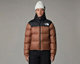 The North Face W 1996 Retro Nuptse Jacket Kadın Outdoor Montu (700 Dolgu Kaz Tüyü) NF0A3XEO58W1 Kahverengi
