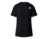 The North Face W Foundation Tee Graphic 1 Kadın Günlük Tişört NF0A8BRZJK31 Siyah