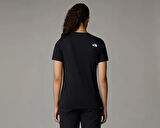 The North Face W Foundation Tee Graphic 1 Kadın Günlük Tişört NF0A8BRZJK31 Siyah