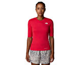 The North Face W Shadow Ss Kadın Outdoor Tişörtü NF0A87TW6IE1 Kırmızı