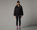 The North Face W Ma Fleece interest 1/4 Zip Kadın Outdoor Sweatshirts NF0A8BFPJK31 Siyah