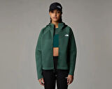 The North Face W Dotknit Thermal Fz Hoodie Kadın Günlük Ceket NF0A89VEHCH1 Yeşil