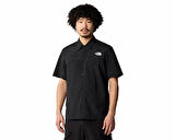 The North Face M Packable Ss Shirt Erkek Günlük Gömlek NF0A883J4H01 Siyah