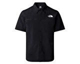 The North Face M Packable Ss Shirt Erkek Günlük Gömlek NF0A883J4H01 Siyah
