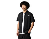 The North Face M Packable Ss Shirt Erkek Günlük Gömlek NF0A883J4H01 Siyah