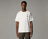 The North Face U S/S Mnt Jacket Anniversary  Relaxed Te Unisex Günlük Tişört NF0A8DN5QLI1 Beyaz