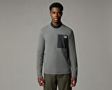 The North Face M Kecha Crew Erkek Outdoor Sweatshirts NF0A8CS9SOU1 Gri
