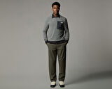 The North Face M Kecha Crew Erkek Outdoor Sweatshirts NF0A8CS9SOU1 Gri