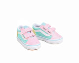 Vans OLD SKOOL V Bebek Günlük Ayakkabı VN000CS6ZQP1 Çok Renkli