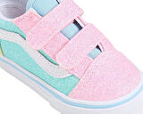 Vans OLD SKOOL V Bebek Günlük Ayakkabı VN000CS6ZQP1 Çok Renkli