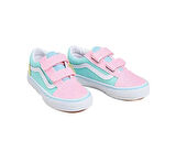 Vans Old Skool V Çocuk Günlük Ayakkabı VN000CYAZQP1 Çok Renkli