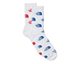 The North Face Everyday Crew Sock Logo - 2P Çorap (2 Çift) NF0A8BRBR091 Beyaz