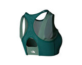 The North Face W Refina Double-Layer Bra Kadın Sporcu Sütyeni NF0A891K6GI1 Yeşil