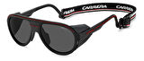 Carrera Unisex Plastik Güneş Gözlüğü C Sport 09/s/xt Siyah çerçeve Füme Polarize Cam