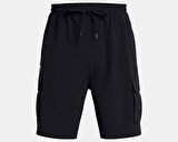 Under Armour Ua Vibe Woven Cargo Short Erkek Günlük Kargo Şort 1386560-001 Siyah