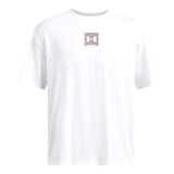 Heavyweigt Oversized Erkek Beyaz Günlük Stil T-Shirt 1386803-100