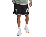 Under Armour Courtside Hoops Short Erkek Basketbol Şortu 1390120-001 Siyah