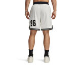Under Armour Courtside Hoops Short Erkek Basketbol Şortu 1390120-279Beyaz