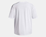 Under Armour Ua M Hw Os Sm Box Ss Erkek Günlük Tişört 1386803-101 Beyaz