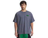 Under Armour Ua M Hwt Hoops Courtside Ss Erkek Günlük Tişört 1390191-044 Gri