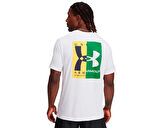 Under Armour Ua M 60/40S Evol Logo Ss Erkek Günlük Tişört 1390165-100 Renkli