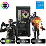 HYPER ROCKET Peak HRI163060-IC Intel Core i5-12400F 16GB Ram 500GB Nvme M.2 SSD RTX3060 12GB Masaüstü Oyuncu Bilgisayarı