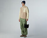 The North Face M Yumiori 1/4 Zip Erkek Outdoor Çeyrek Fermuarlı Polar Ceket NF0A883SEOZ1 Gri