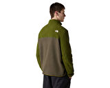 The North Face M Yumiori 1/4 Zip Erkek Outdoor Çeyrek Fermuarlı Polar Ceket NF0A883SEP71 Yeşil