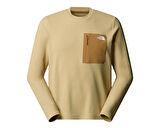 The North Face M Kecha Crew Erkek Outdoor Sweatshirts NF0A8CS9QV31 Haki