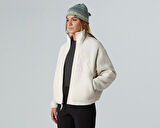 The North Face W Yumiori Off Peak Full Zip Jacket Erkek Outdoor Polar Ceket NF0A8EUZQLI1 Beyaz