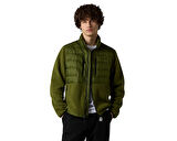 The North Face M Rmst Denali Tek Hybrid Jacket Unisex Outdoor Sweatshirts NF0A8D0UBRI1 Yeşil